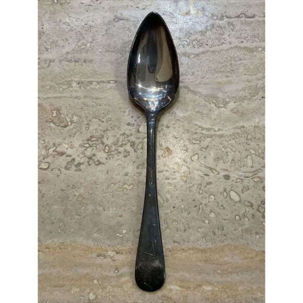 Shefield England EPNS silver Teethed spoons 5.5"